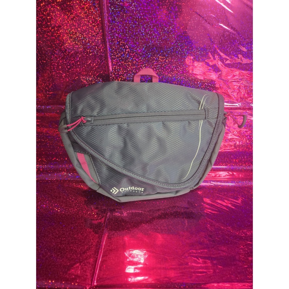 Outdoor Products 60173 Marilyn Fanny Waistpack Purse - Folkstone Grey And Pink